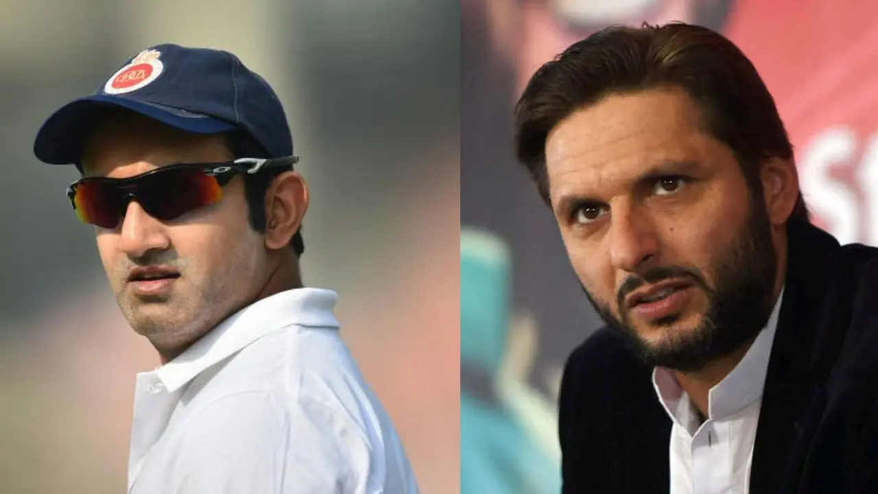 Shahid Afridi on Gautam Gambhir