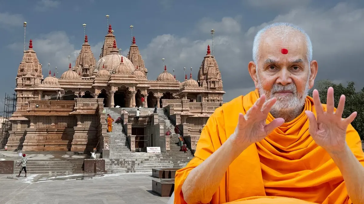 A Timeless Legacy in Stone and Spirit, BAPS Temple In Jodhpur Set For Inauguration On Sept 25 Spread across 42 bighas, the shrine is being described as 'Ek Advitiya Teerthdham' — a one-of-its-kind pilgrimage site where devotion meets design and heritage meets harmony.