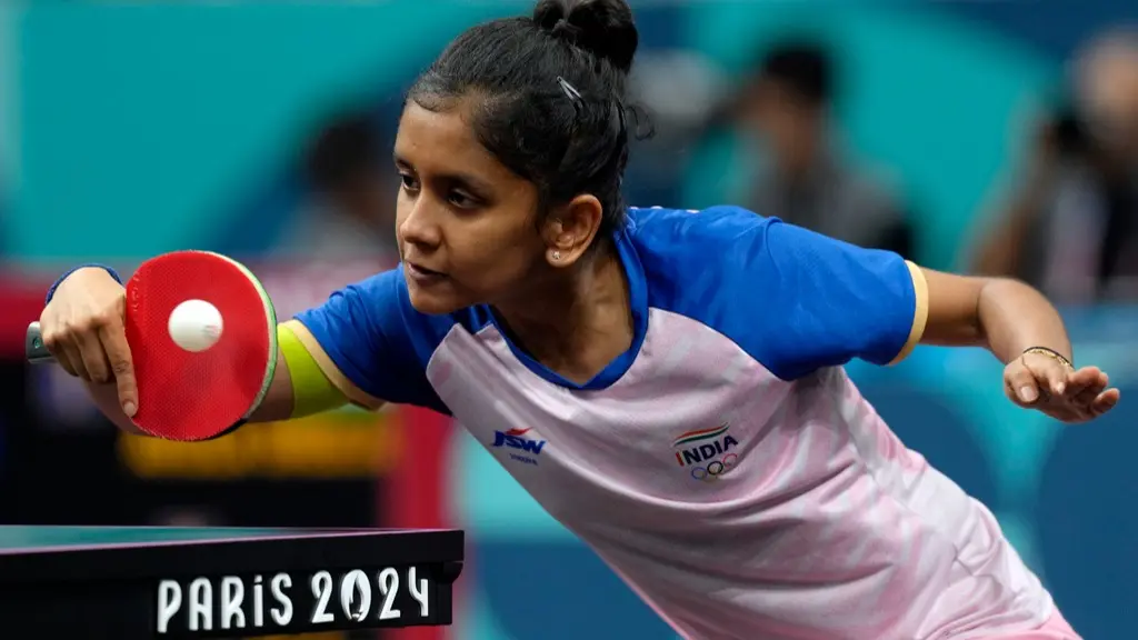 Sreeja Akula Ouclasses Kallberg To Enter Women's Singles TT Round Of 32 At Paris Olympics Sreeja Akula at Paris Olympics