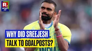 Sreejesh goalpost talk"