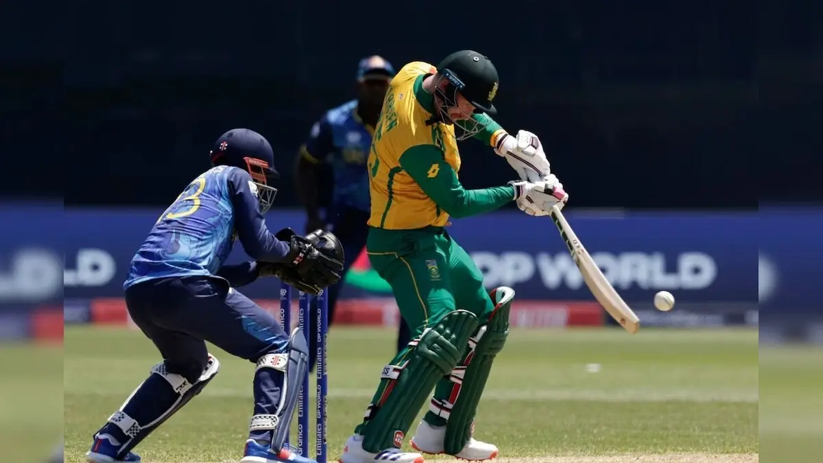 Sri Lanka gave a strong reply to South Africa with Nissanka brilliant batting