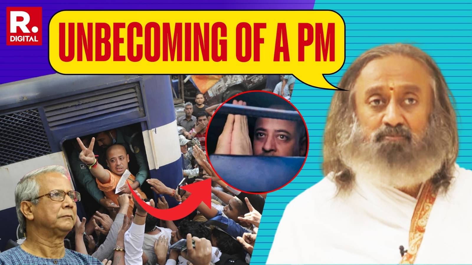 Hindu Priest Chinmoy Das Falsely Accused In Bangladesh, Says Sri Sri