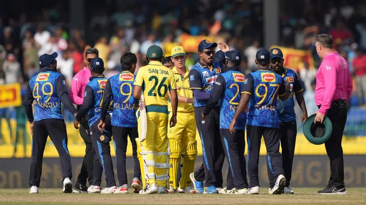 SriLanka beat Australia in ODI Series