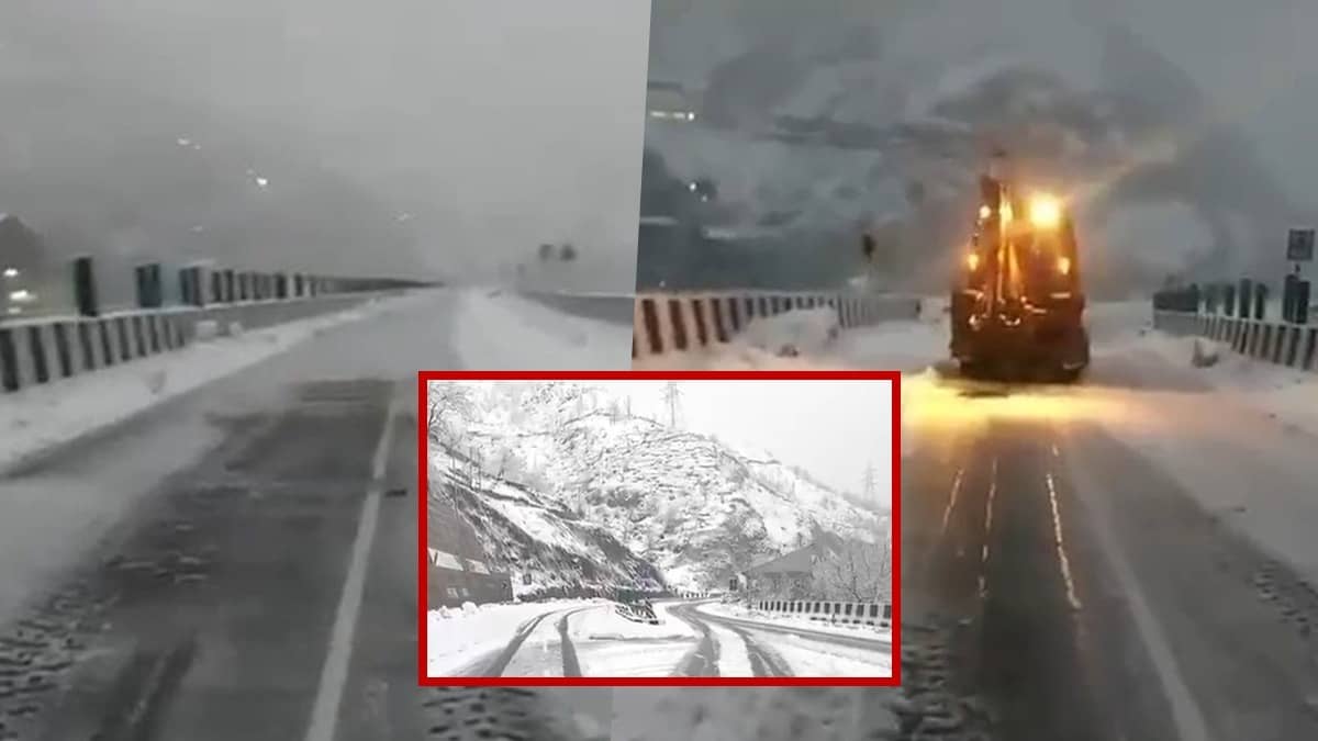 Srinagar Airport Disruptions: 25 Flights Cancelled Due to Snowfall, Jammu-Srinagar Highway Closed