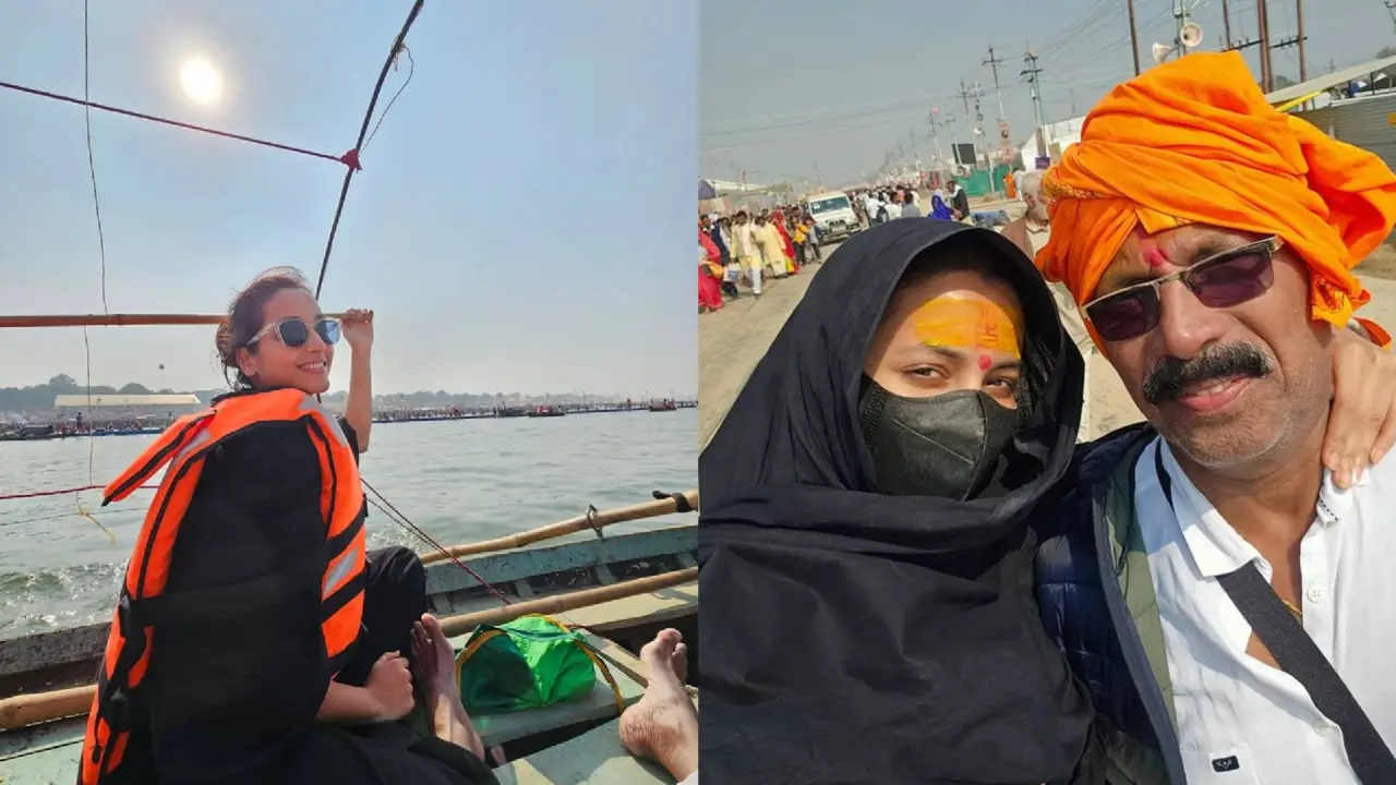 Srinidhi Shetty in Mahakumbh 2025
