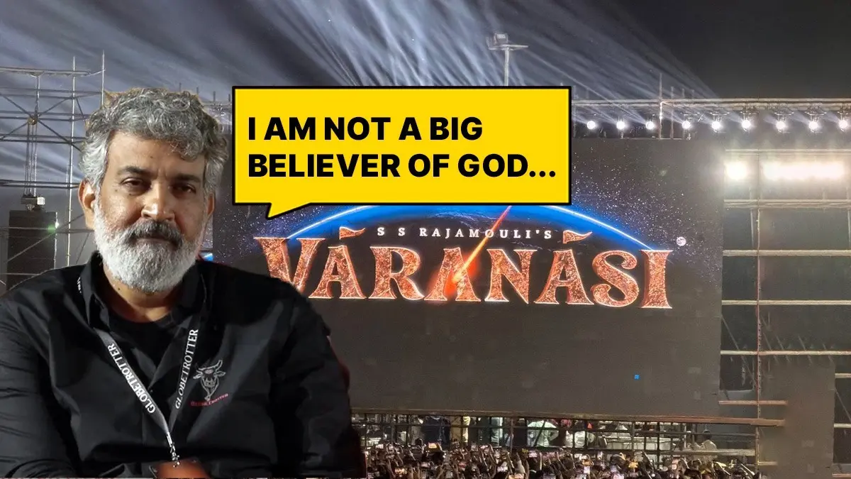 SS Rajamouli courts controversy at Varanasi event