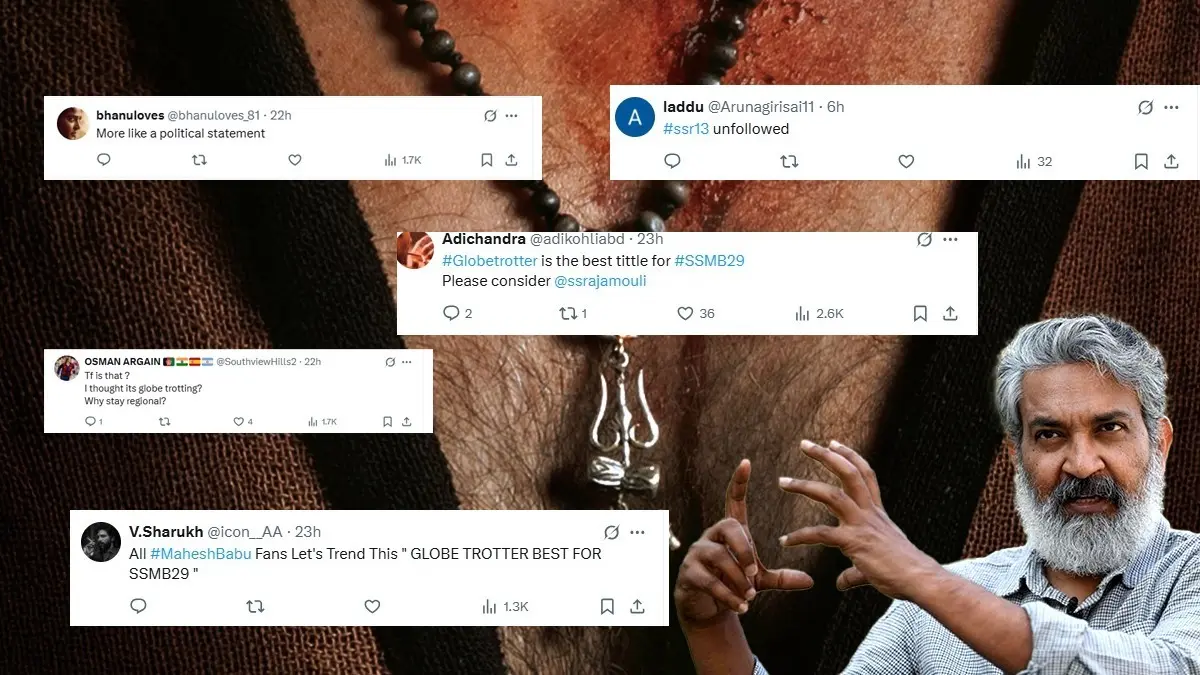 Varanasi: Title For Mahesh Babu-SS Rajamouli's SSMB29 Draws Massive Flak Online, Netizens Say 'ChatGPT Se Help Le Lo' SS Rajamouli will reveal the first teaser of his next with Mahesh Babu in November
