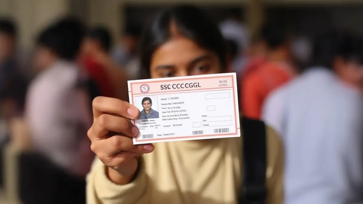 SSC CGL TIER 1 Admit card download
