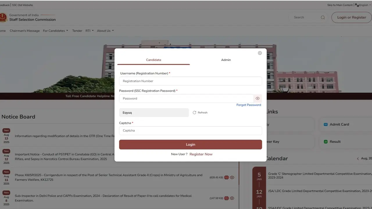 SSC Exams 2025 OTR Edit Window Opens Now at ssc.gov.in, Know How to Make Corrections SSC Exams 2025 OTR Edit Window Opens Now