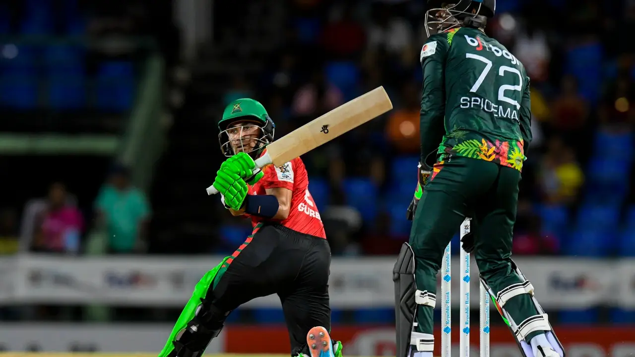 St Kitts and Nevis Patriots vs Guyana Amazon Warriors