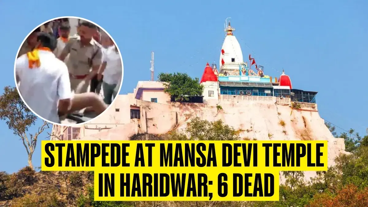 Massive Stampede at Mansa Devi Temple in Haridwar; 6 Dead Stampede at Mansa Devi Temple in Haridwar; 6 Dead