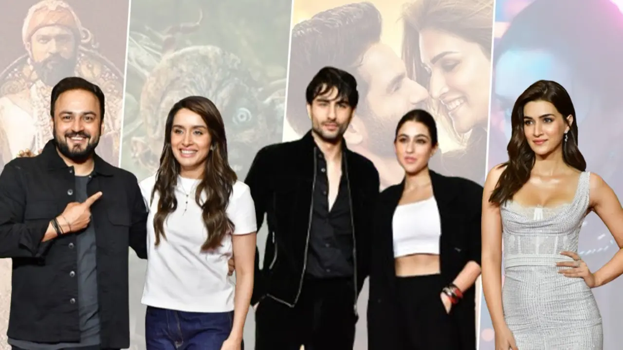 ₹1500 Crore Stars Under One Roof: Shraddha Kapoor To Kriti Sanon, Celebs Attend Maddock's Grand Bash Stars galore at Maddock Success bash