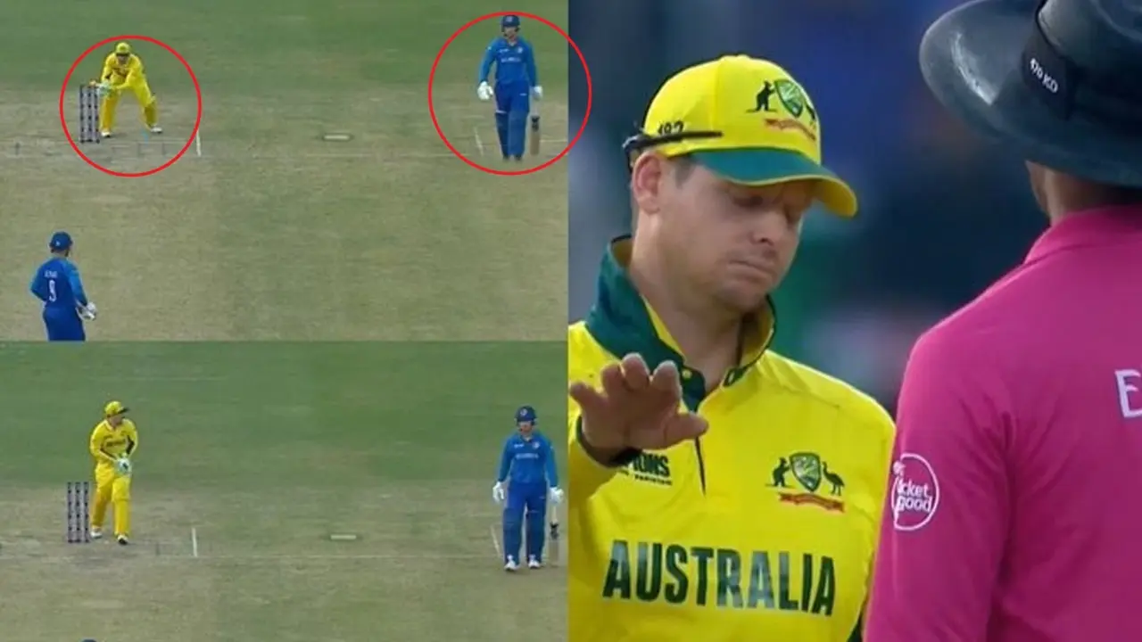 steve smith shows Sportsmanship during australia vs afghanistan match wins heart