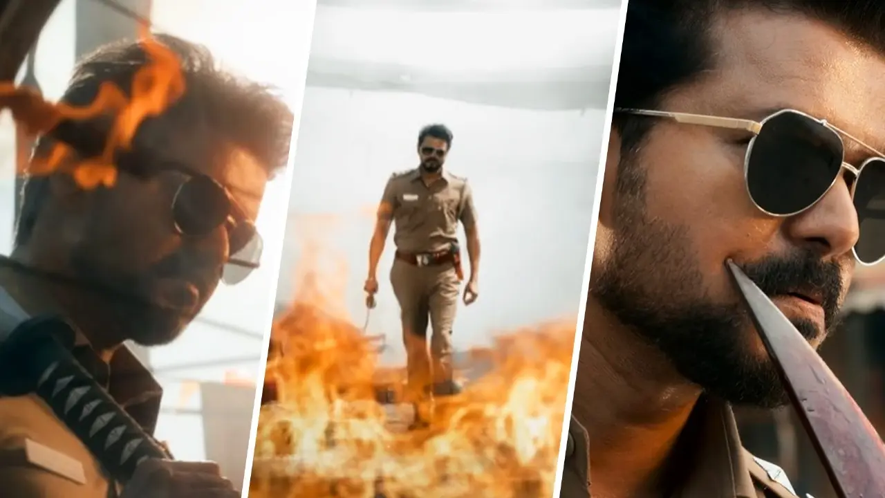 Stills from Jana Nayagan teaser.