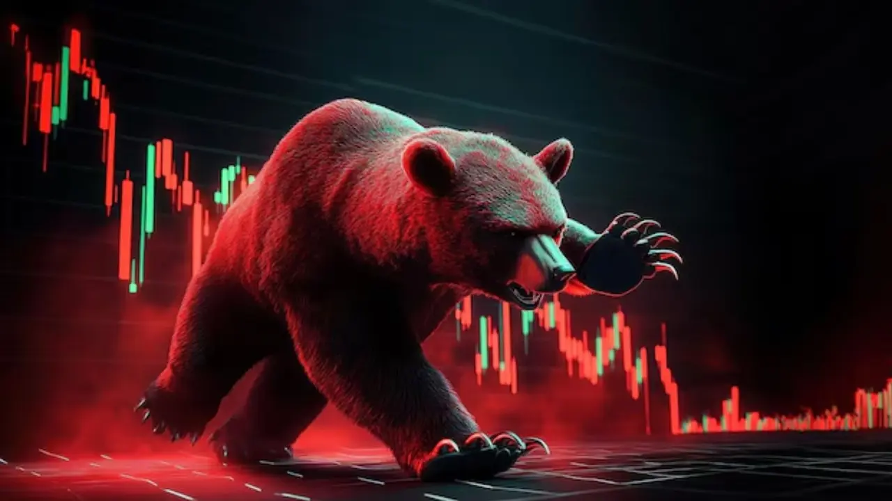 Stock Market Red