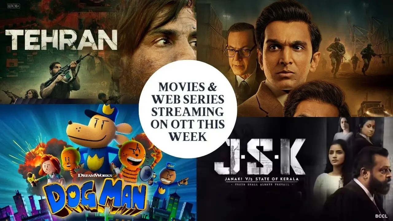 Streaming On OTT This Week (August 11-17): Saare Jahan Se Accha, Tehran, Andhera, Fixed, Young Millionaires And More To Watch On Netflix, Prime Video, JioHotstar, SonyLIV