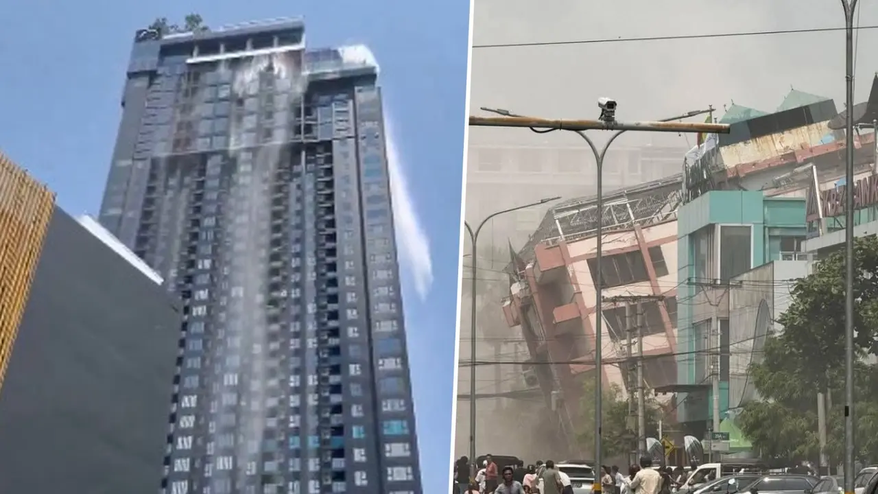 Strong Earthquake Strikes Bangkok, Locals Share Nerve-Wrecking Videos