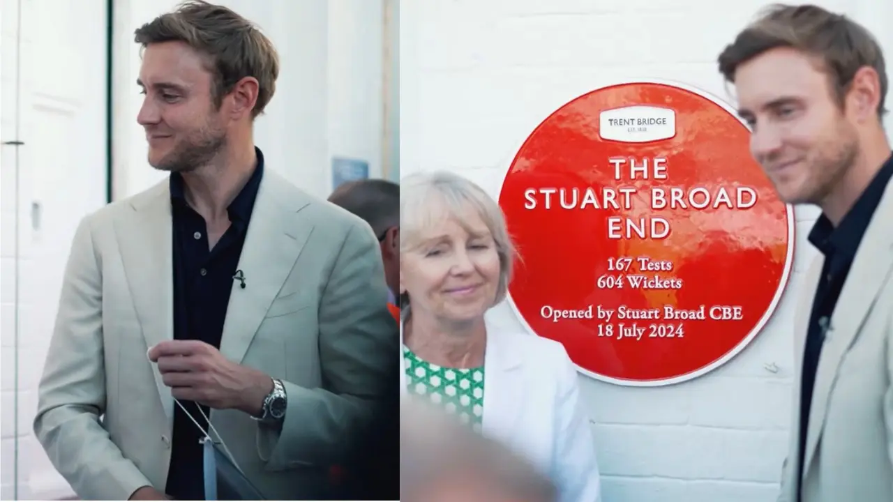 Stuart Broad's Legacy Is Immortalised As Pacer Unveils End Named After Him At Trent Bridge Stuart Broad End Unveiled
