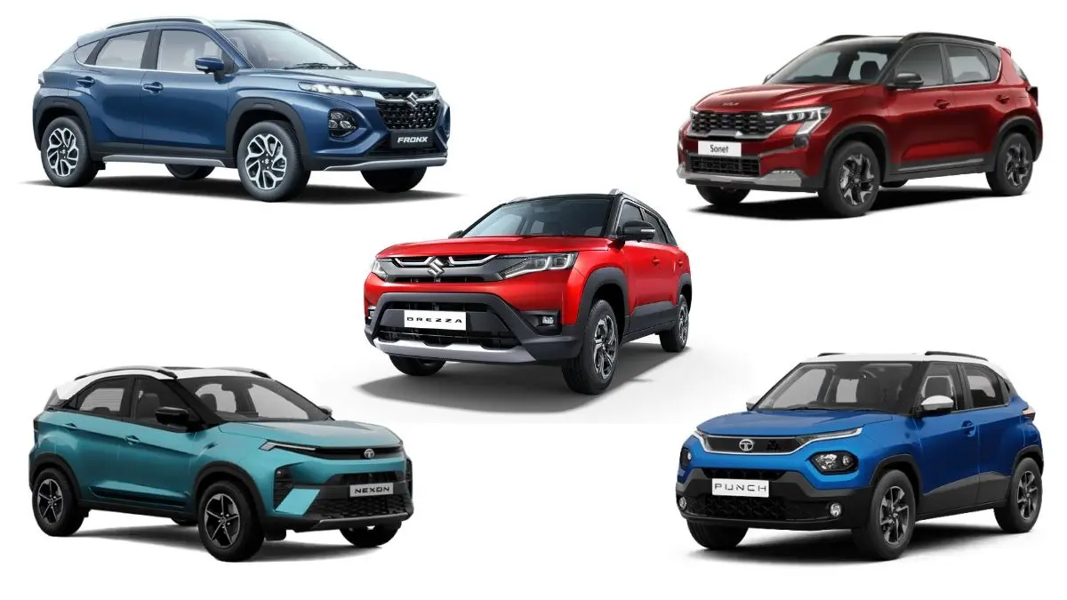 Sub-4m Compact SUV Sales in November 2025