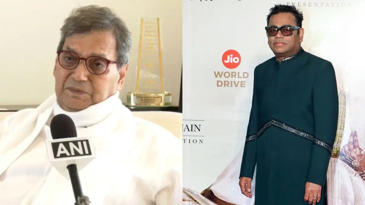 Subhash Ghai Defends AR Rahman Amid 'Communal' Remark Controversy, Says 'Unnecessarily Exaggerated' Subhash Ghai (L), AR Rahman (R)