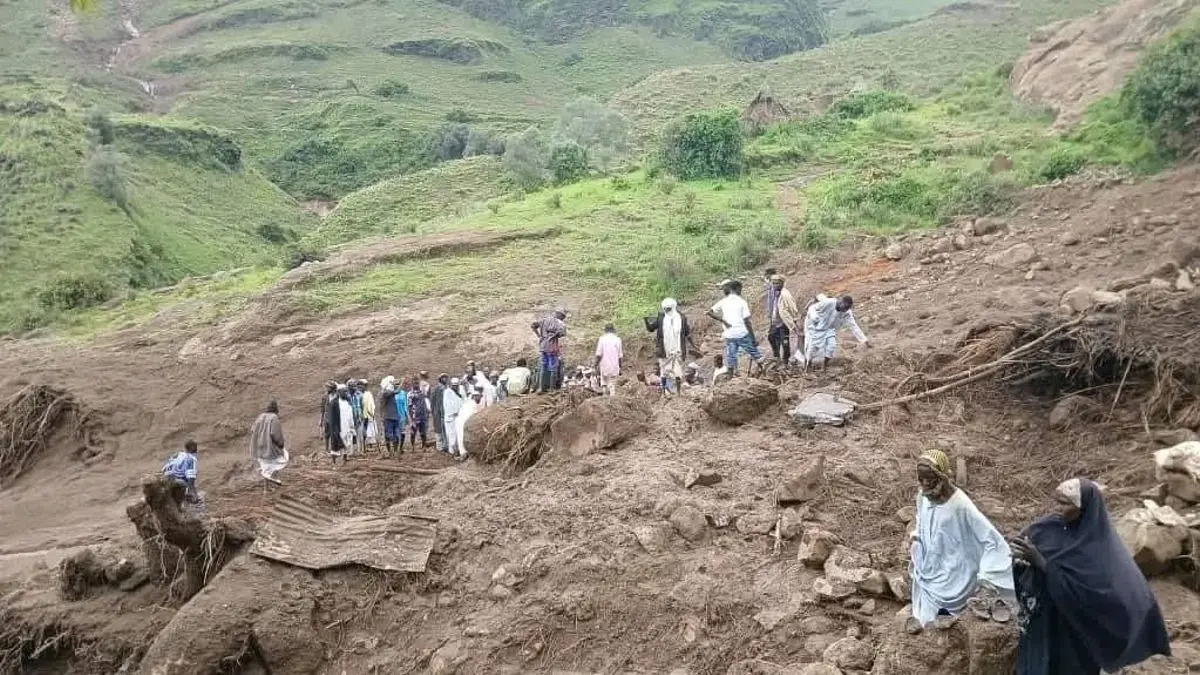Over 1,000 Killed in Landslide in Western Sudan Village, Sudan Liberation Movement/Army Says Sudan Landslide
