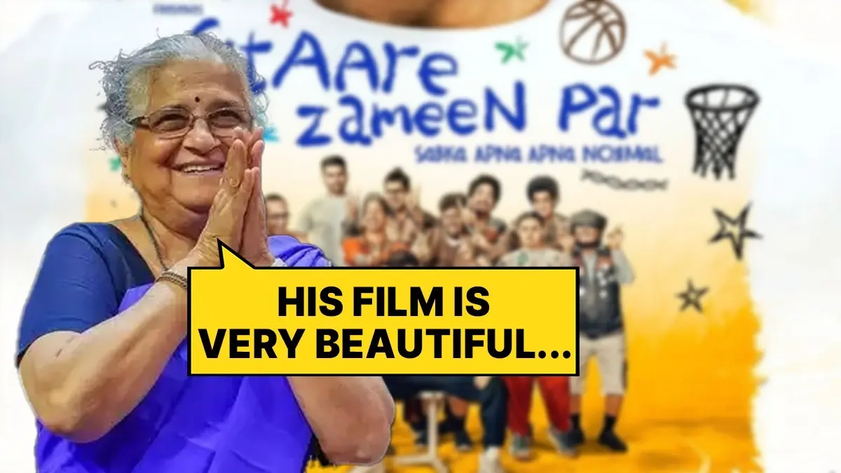 Sudha Murty reviews Sitaare Zameen Par