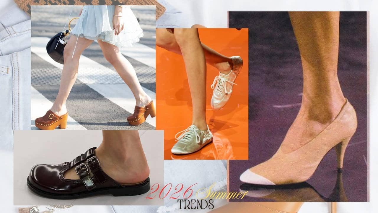 Summer 2026 Shoe Trends For Women: Glove Pumps, Ballet Sneakers, Preppy Brogues, And More