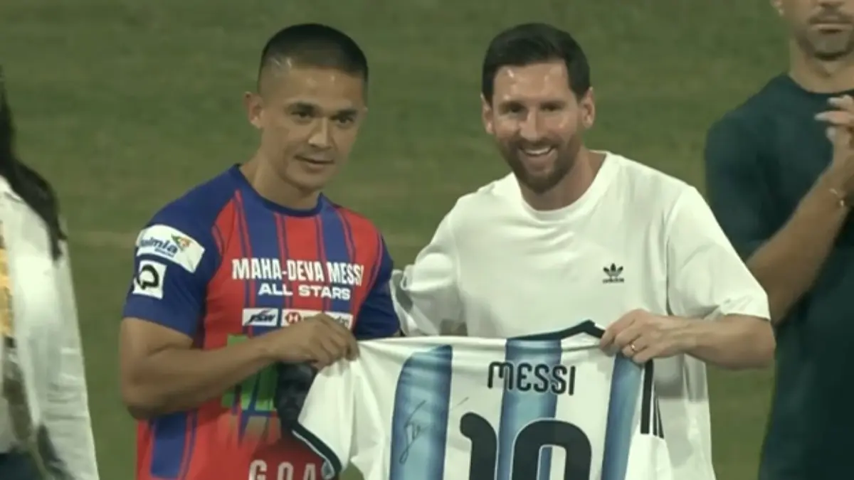 Sunil Chhetri, Lionel Messi