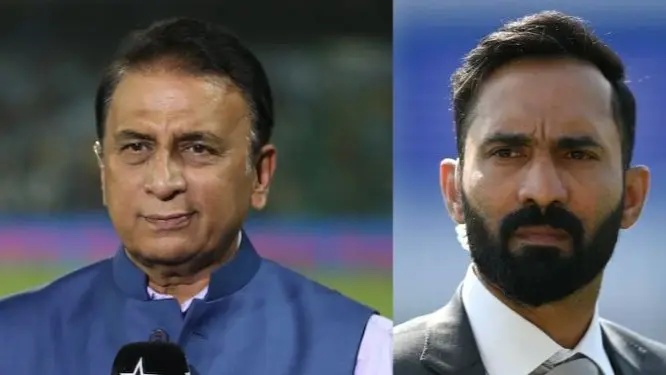 Sunil Gavaskar and Dinesh Karthik
