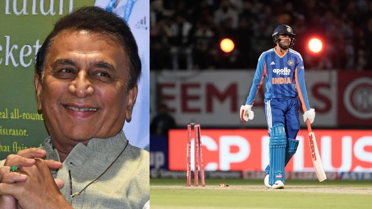 Sunil Gavaskar and Shubman Gill