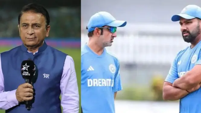 Sunil Gavaskar on Gautam gambhir and Rohit Sharma