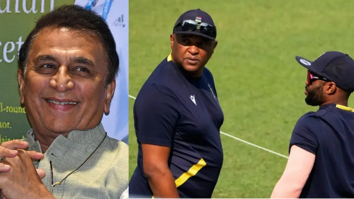 'll-Advised Use Of Word': Sunil Gavaskar Hits Out At South Africa Coach Shukri Conrad's 'Grovel' Remark Sunil Gavaskar, Shukri Conrad, and Temba Bavuma