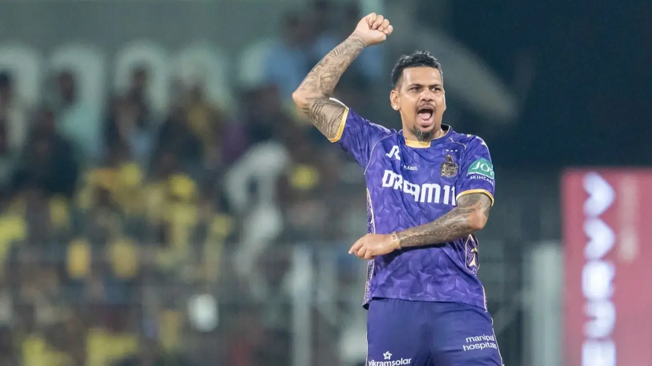 Sunil Narine Smashes Another Record, KKR Star Enters Record Books with Unmatched T20 Feat In CPL Sunil Narine celebrates a wicket for KKR