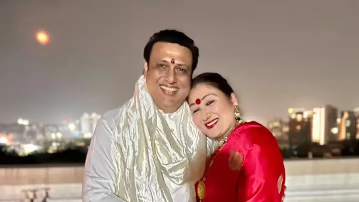 Sunita Ahuja and Govinda