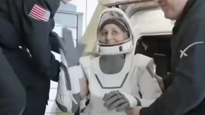 Sunita Williams First Photo