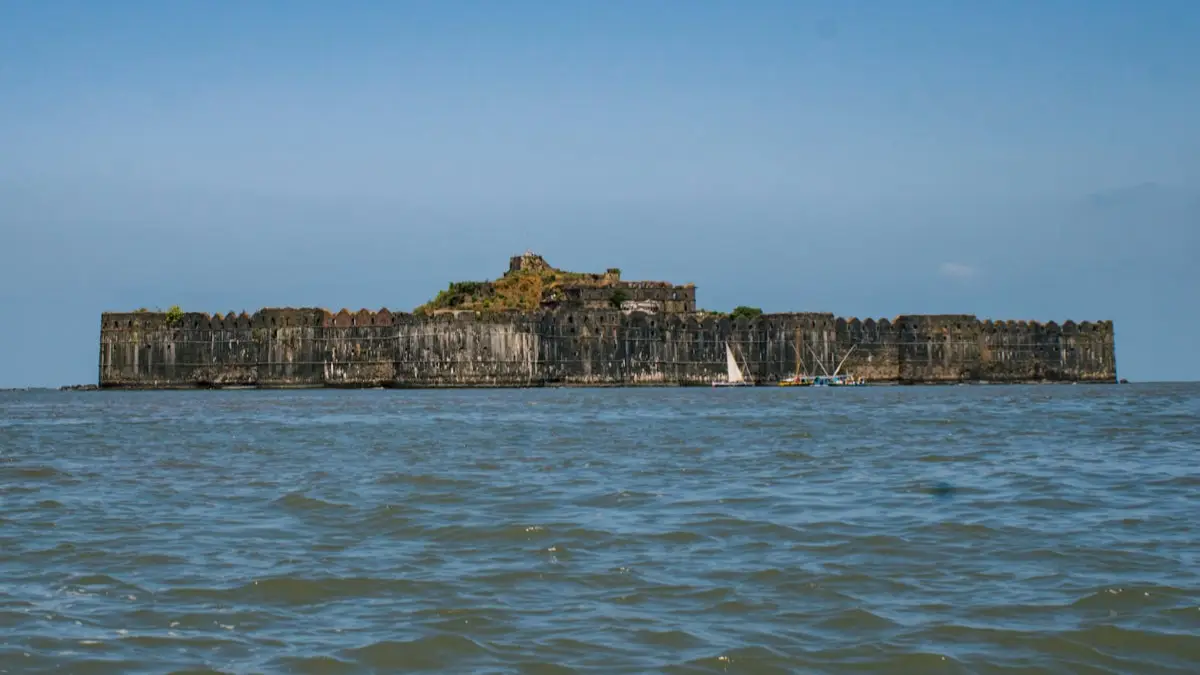 Sunken fort.