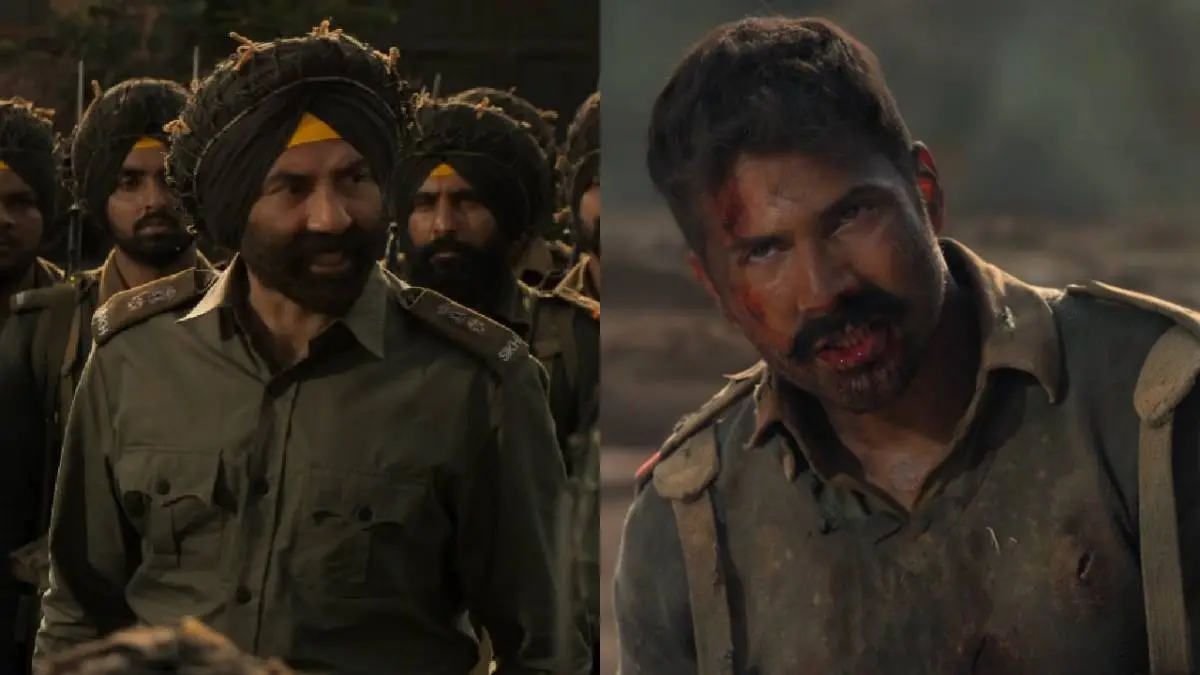 Sunny Deol Border 2 patriotic war film scene