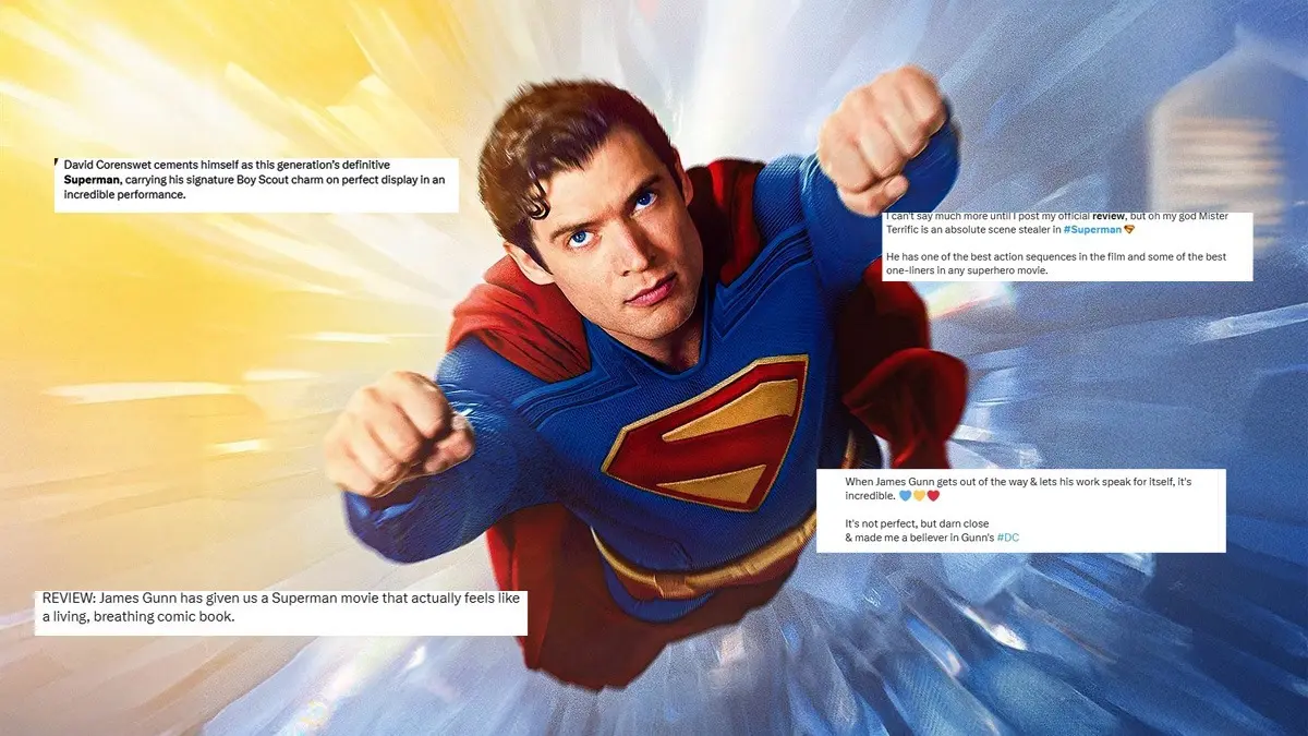 Superman, directed by James Gunn, will release on July 11