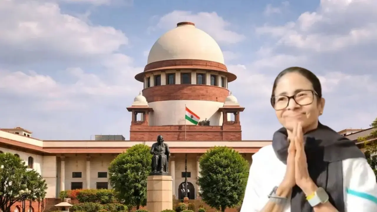काला कोट पहन सुप्रीम कोर्ट पहुंची CM ममता बनर्जी, खुद रख सकती हैं अपनी दलीलें, SIR पर होगी सुनवाई Supreme Court hearing on Mamata Banerjee Petition
