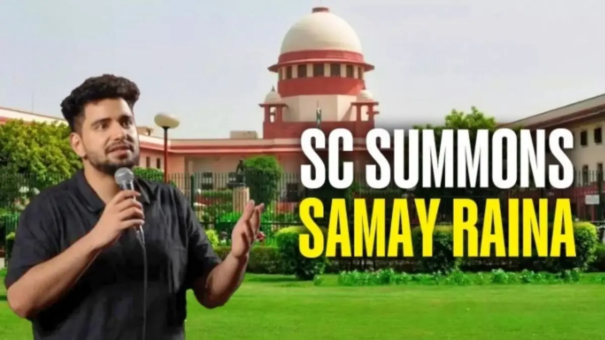 Supreme Court Summons Samay Raina, Nishant Jagdsish Tanwar, Sonali Thakar, Vipul Goyal, Balraj Paramjeet Singh Ghai For Mocking Disabled People Supreme Court Summons Comedians