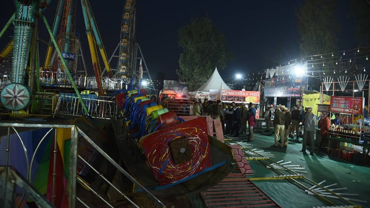Surajkund Fairground Horror: Cop Killed, Over 15 Injured As Tsunami Swing Collapses