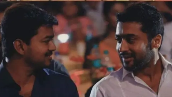 Suriya Extends Good Wishes To Thalapathy Vijay Ahead Of His Maiden Political Rally Suriya's support for Thalapathy Vijay