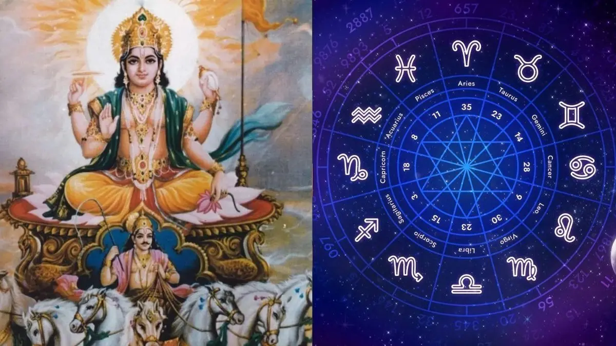 Surya Nakshatra Parivartan 2025 sun change constellation lord surya dev and shani dev bless these lucky zodiac signs