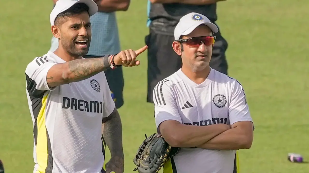 Suryakumar Yadav and Gautam Gambhir