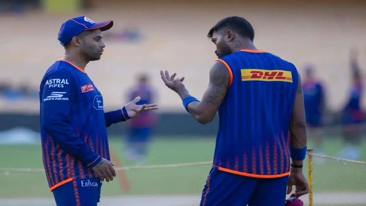 Suryakumar Yadav and Hardik Pandya