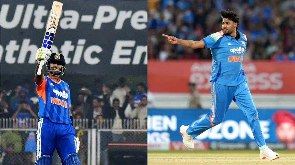 Suryakumar Yadav Quashes Media Reports, Provides Update On Harshit Rana's Injury Ahead Of ICC T20 World Cup 2026 Suryakumar Yadav and Harshit Rana