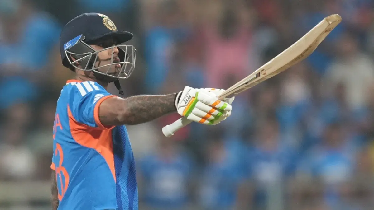Suryakumar Yadav's Clinical Form Earns Rave Praise Ahead Of Namibia Encounter In T20 World Cup 2026 Suryakumar Yadav celebrating after scoring a fifty against USA