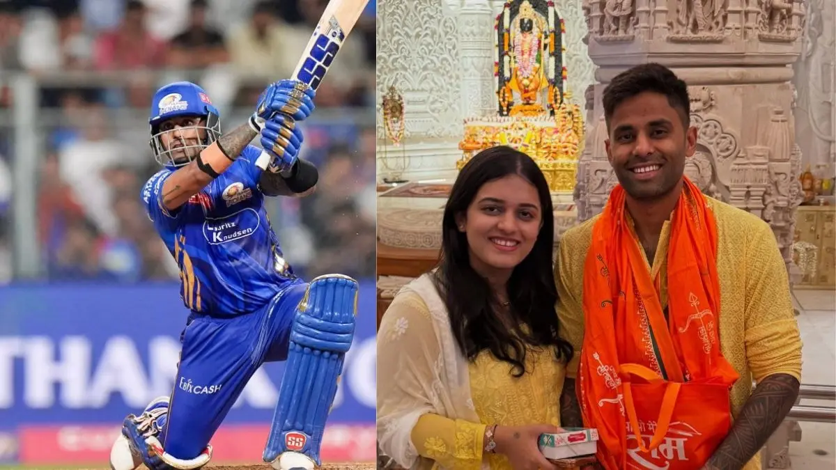 suryakumar Yadav dedicates his mom award to his wife after match winning knock against delhi capitals mi vs dc