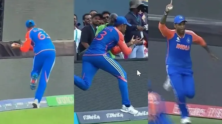 'Cry more': South Africa bowler slammed for poking fun at Suryakumar Yadav's iconic World Cup catch Suryakumar Yadav's iconic catch