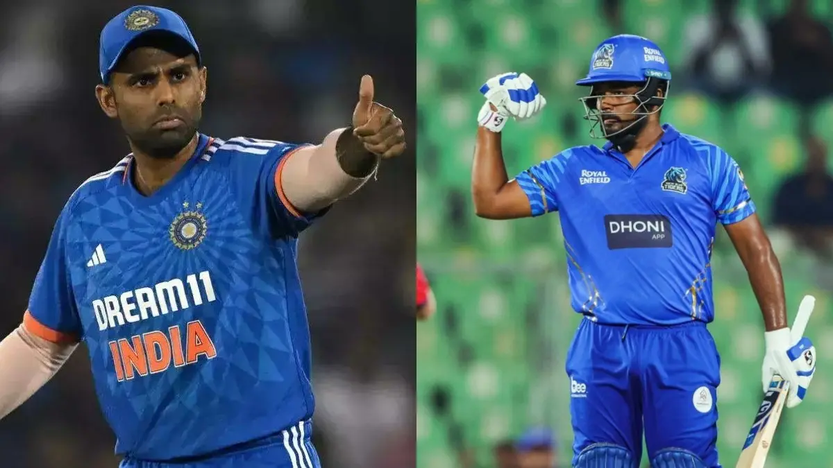 Suryakumar Yadav, Sanju Samson